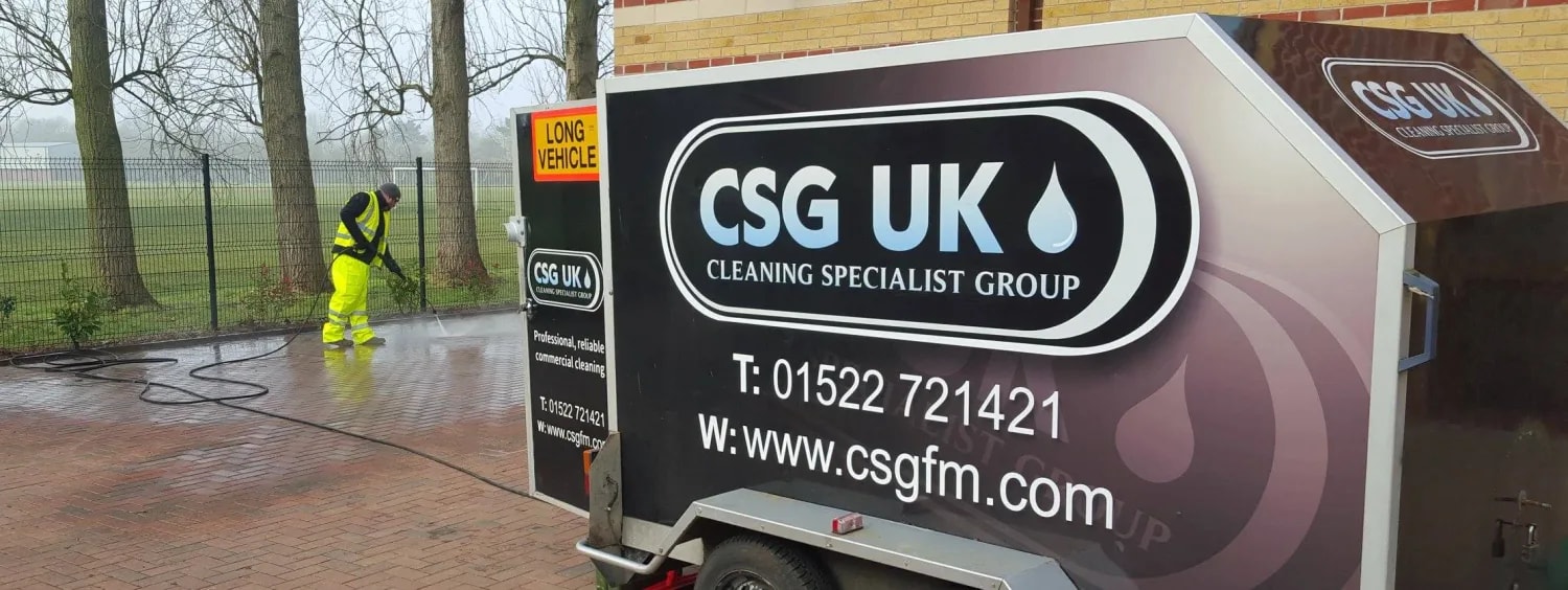 CSG UK Cleaning Trailer